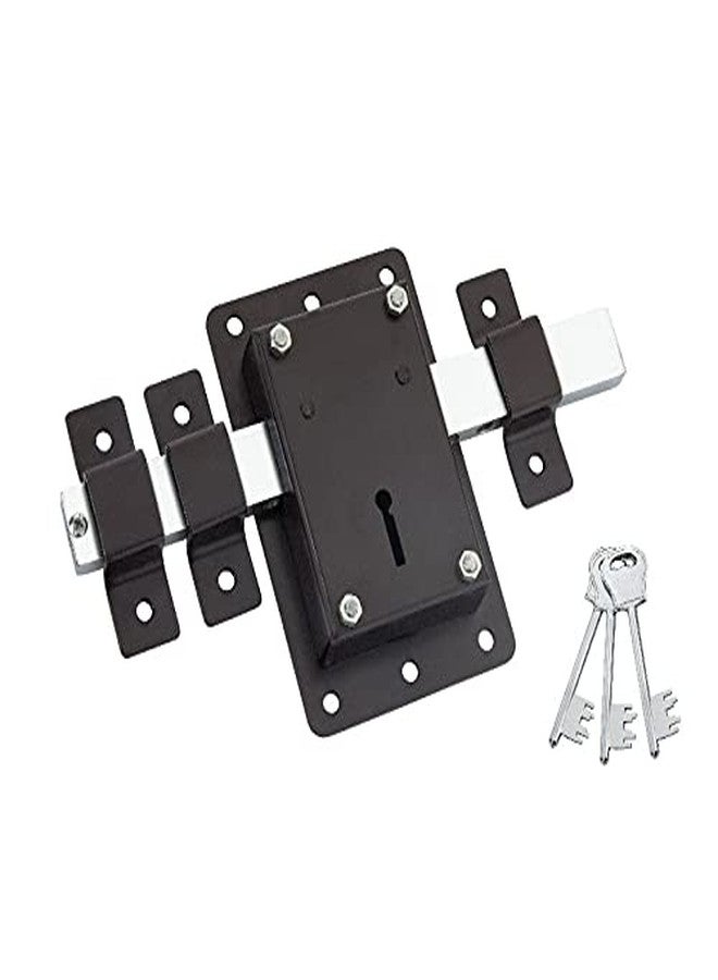 DUKE Gate Lock 10 Turn Heavy Main Door Lock with 3 Keys - Image 1